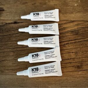 🚨BUNDLE🚨K18 full-size leave-in molecular repair hair mask ~ 5!!!